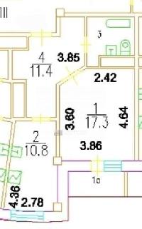 43.9  м2, Москва