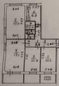 74.3  м2, Подольск г.