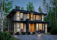 Дом 185.0  м2, коттеджный посёлок Сходня Кантри Клаб тер.