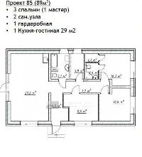Дом 90.0  м2, Судниково д.
