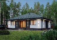 Дом 125.0  м2, коттеджный посёлок Сходня Кантри Клаб тер.