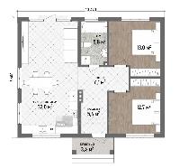 Дом 80.0  м2, Рубцово д.