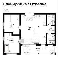 Дом 90.0  м2, коттеджный посёлок Юрьево Парк тер.